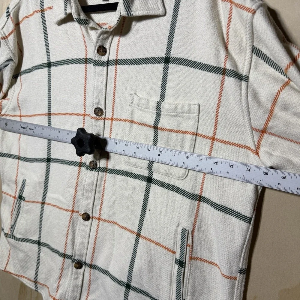 Goodfellow Flannel Shirt Jacket XL‎ Plaid Button Front Shacket Men